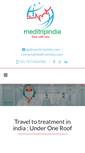 Mobile Screenshot of meditripindia.com